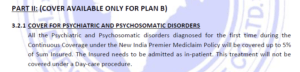 New India Psychiatric disorders